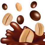 Mani cubierto con Chocolate